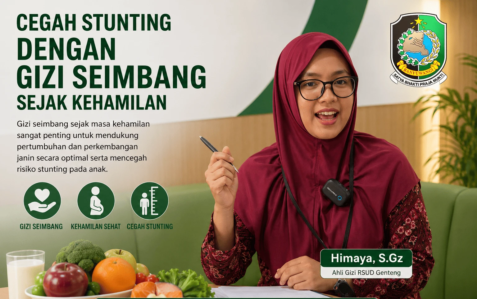 Cegah Stunting dengan Gizi Seimbang Sejak Kehamilan