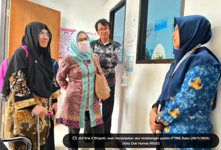 Kementerian Kesehatan RI Laksanakan Supervisi Program Terapi Rumatan Metadona (PTRM) di RSUD Genteng