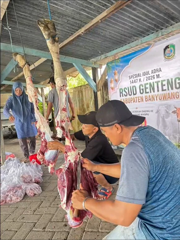 ASN RSUD Genteng Tebar Kepedulian Melalui Program “ASN Berbagi” pada Idul Adha 1447 H