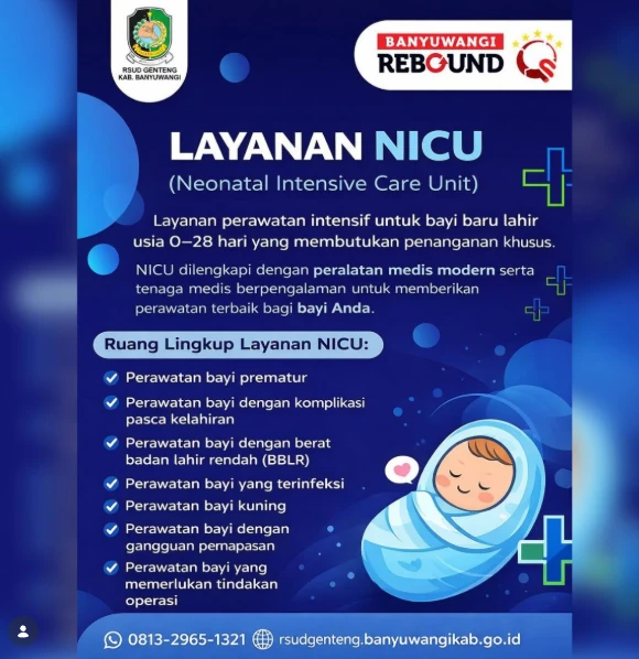 NICU RSUD Genteng: Perawatan Intensif untuk Bayi Prematur dan Bayi Baru Lahir dengan Kondisi Khusus